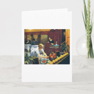 Tables for Ladies - Edward Hopper Card