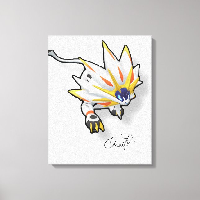 Tables Related to Pokémon GO. Canvas Print (Front)