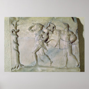 Tablet depicting Hercules Poster