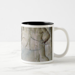 Tablet depicting Hercules Two-Tone Coffee Mug