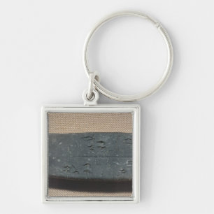 Tablet inscribed in 'Linear B' sheep Key Ring