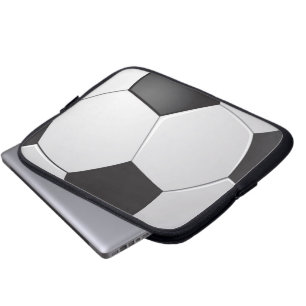 Tablet & Laptop Sleeve - Soccer Ball