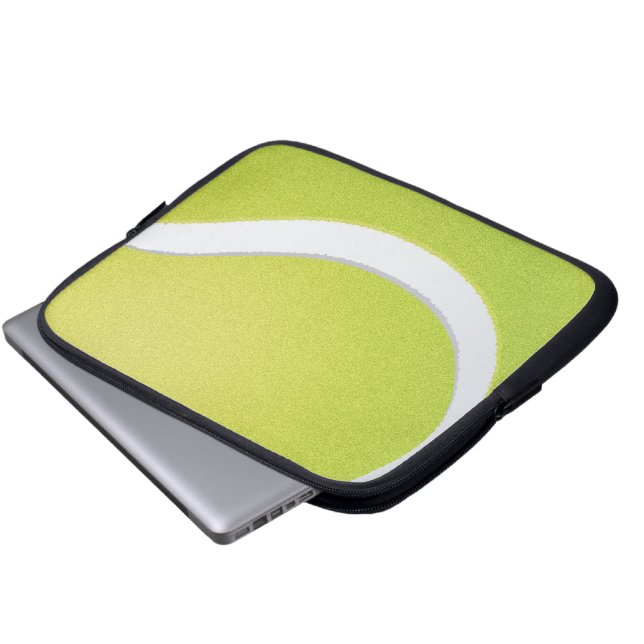 Tablet & Laptop Sleeve - Tennis Ball (Front Bottom)