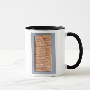 Tablet relating the ritual sacrifices mug