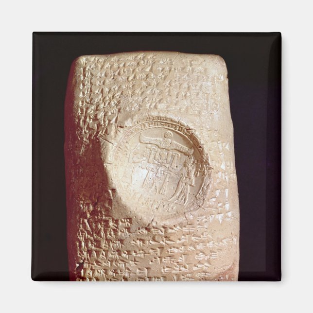 Tablet with cuneiform inscription magnet (Front)