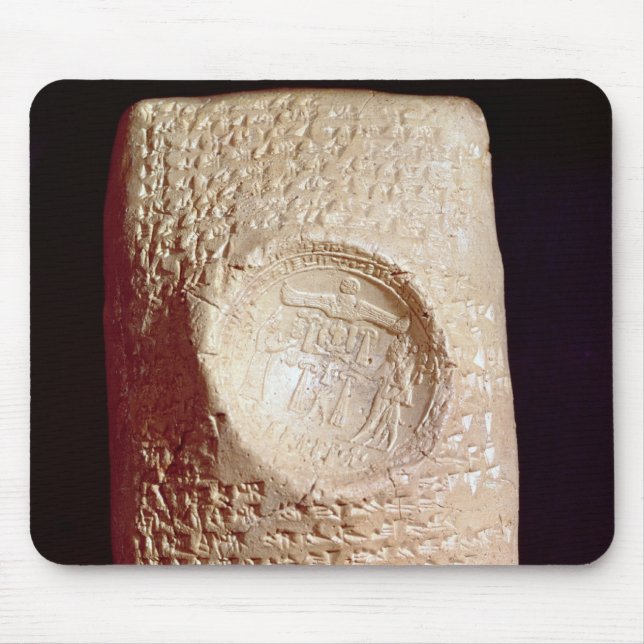Tablet with cuneiform inscription mouse mat (Front)