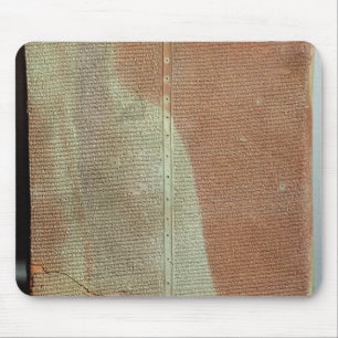 Tablet with the history of King Sargon II Mouse Mat
