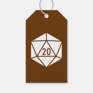 Tabletop Chic in Chocolate Gift Tag