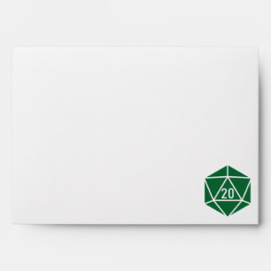 Tabletop Chic in Green Envelopes