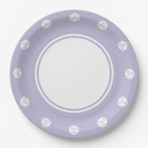 Tabletop Chic in Lavender Paper Plate