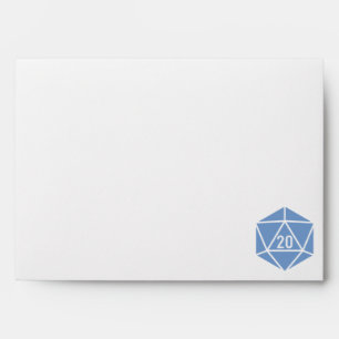 Tabletop Chic in Periwinkle Envelopes