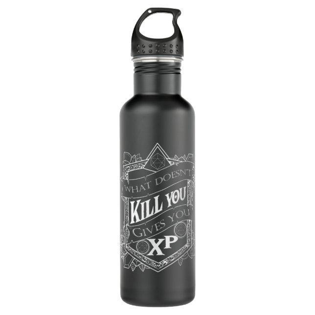 Tabletop Gaming Gives You XP Dice 710 Ml Water Bottle (Front)