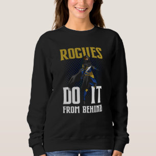 Tabletop Gaming Rogues Do It From Behind Rpg Role Sweatshirt