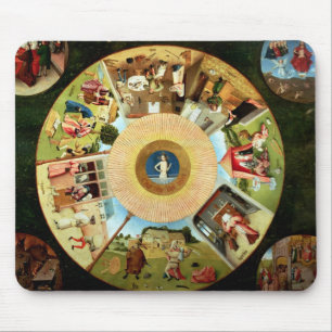 Tabletop of the Seven Deadly Sins Mouse Mat