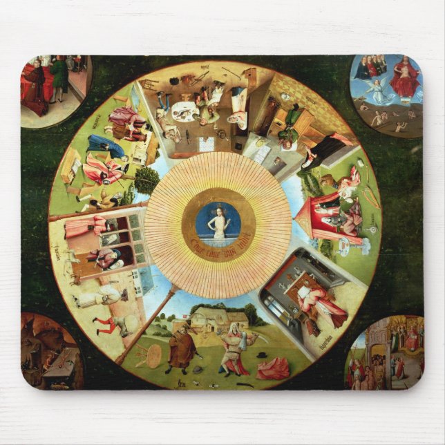 Tabletop of the Seven Deadly Sins Mouse Mat (Front)