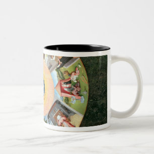 Tabletop of the Seven Deadly Sins Two-Tone Coffee Mug