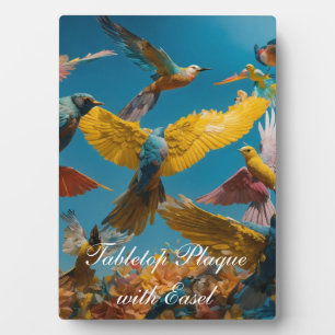 Tabletop Plaque with Easel