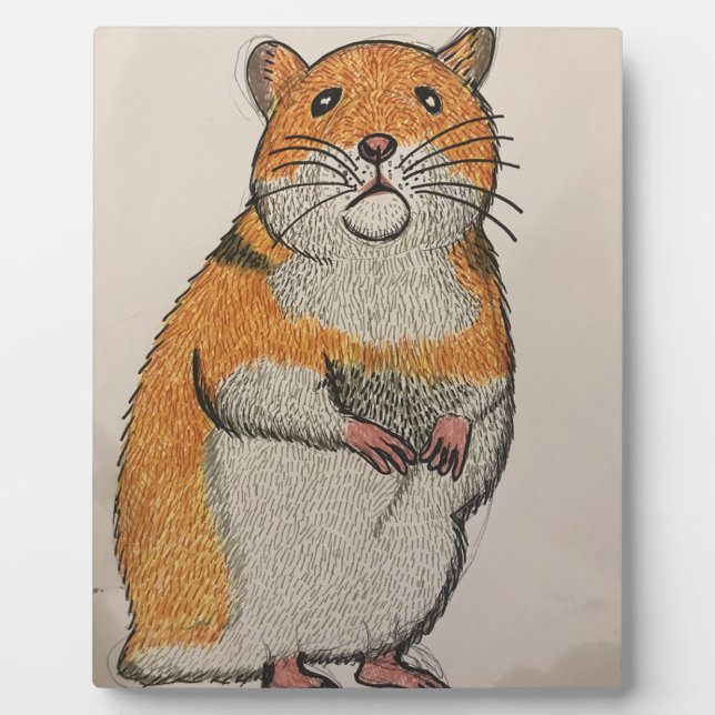 Tabletop Plaque with Easel (Front)