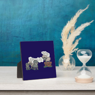 Tabletop Plaque with Easel