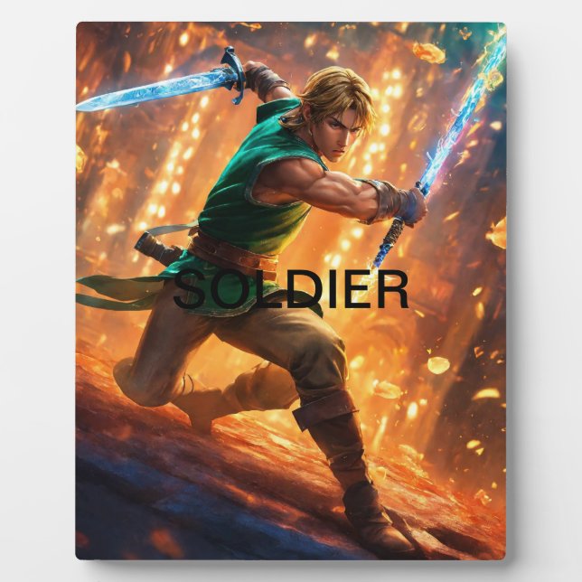 Tabletop Plaque with Easel (Front)