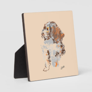 Tabletop W/Canvas : A Friend Close By - Plaque