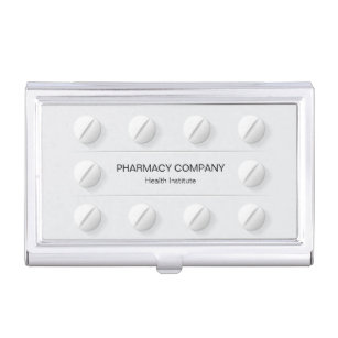 Tablets Pills Box Medical - Business Card Holder