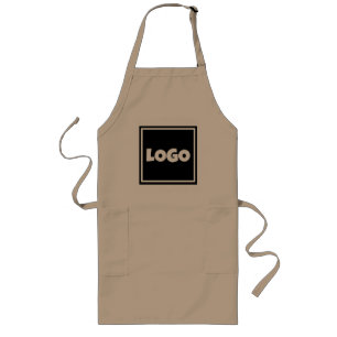 Tablier Logo – Elegant Simple professionnal  Long Apron