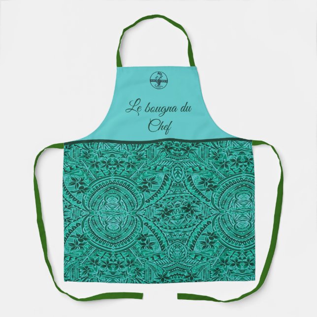 Tablier Motif Tribal Apron (Front)