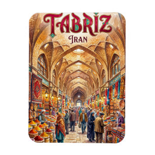 Tabriz Historic Bazaar Complex Iran Magnet