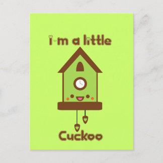 Tabu Japan Cuckoo Clock Postcard