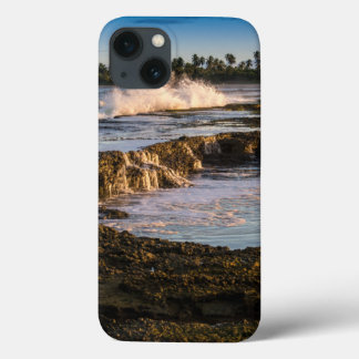 Tabuba Beach: Breaking Waves On The Reefs iPhone 13 Case