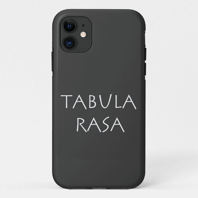Tabula rasa Case-Mate iPhone case (Back)