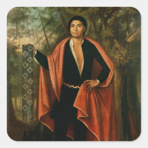 Tac Yec Neen Ho Gar Tonne Square Sticker