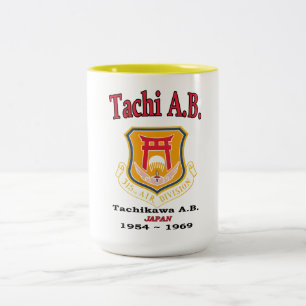 Tachi Air Base Japan 315th A.D. Two-Tone Coffee Mug