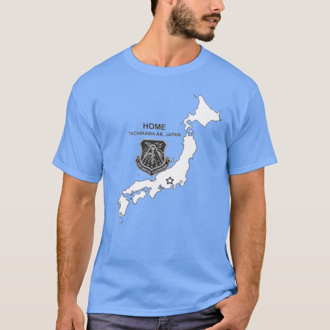 TACHIKAWA AIR BASE - HOME  T-Shirt (Front)