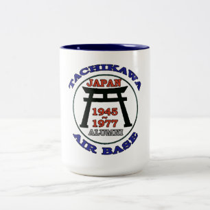 Tachikawa Air Base Japan 1945-1977 Alumni Two-Tone Coffee Mug