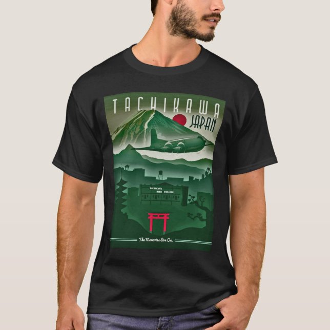Tachikawa Air Base Japan T-Shirt (Front)