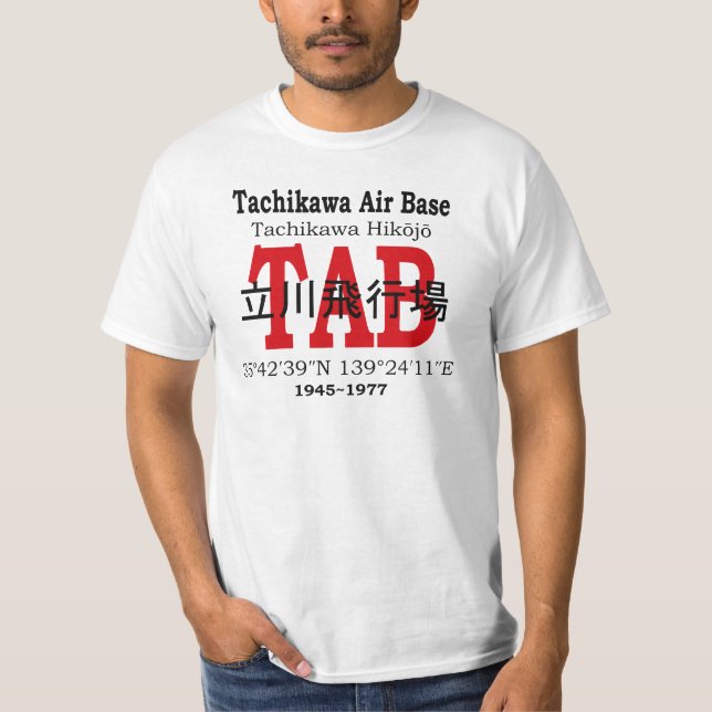 Tachikawa Air Base Japan T-Shirt (Front)