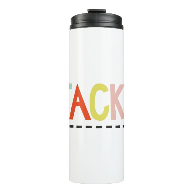 TACK! Colours Thermal Tumbler (Front)