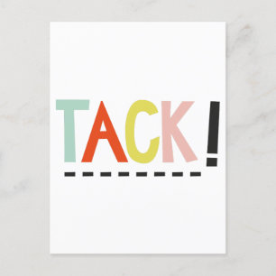 TACK! Colours Vertical Card