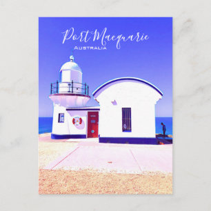Tacking Point lighthouse Port Macquarie Australia Postcard