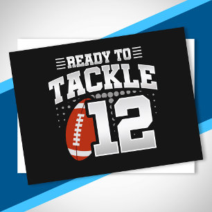 Tackle 12th Birthday 12 Years Couples Anniversary Postcard