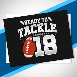 Tackle 18th Birthday 18 Years Couples Anniversary Postcard