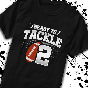 Tackle 2nd Birthday 2 Years Couples Anniversary T-Shirt