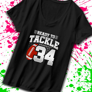 Tackle 34th Birthday 34 Years Couples Anniversary T-Shirt