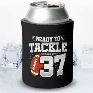 Tackle 37th Birthday 37 Years Couples Anniversary Can Cooler