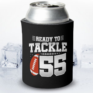 Tackle 55th Birthday 55 Years Couples Anniversary Can Cooler