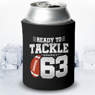 Tackle 63rd Birthday 63 Years Couples Anniversary Can Cooler