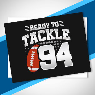 Tackle 94th Birthday 94 Years Couples Anniversary Postcard