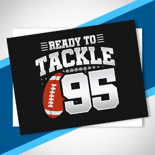 Tackle 95th Birthday 95 Years Couples Anniversary Postcard